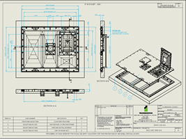 Access cover frame